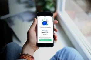 Imagem mostra o aplicativo da Clarke em funcionamento. Como ele, é possível encontrar economia na conta de luz