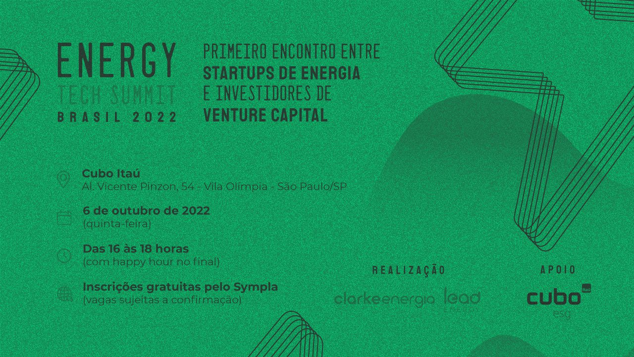 Clarke e Lead Energy organizam primeira edição do Energy Tech Summit Brasil