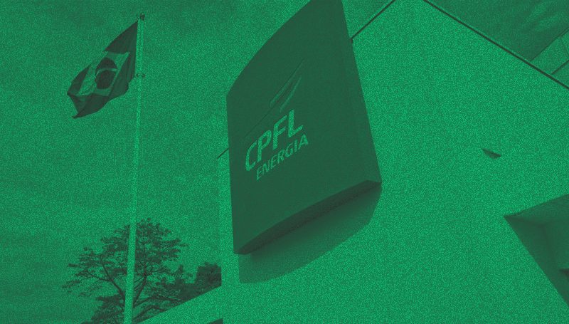 Prédio da CPFL, uma das distribuidoras paulistas de energia, com filtro verde