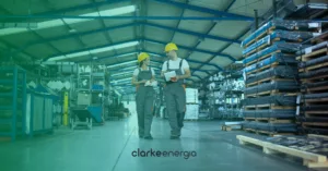 Engenheiros em indústria