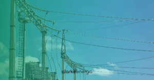 rede elétrica de uma empresa com filtro verde