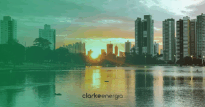 Parque na cidade de Campo Grande