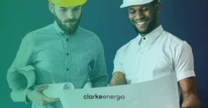 engenheiros calculando o fator potência