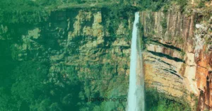 chapada dos guimarães com filtro verde