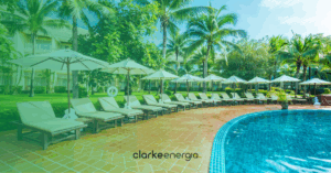 resort com piscina
